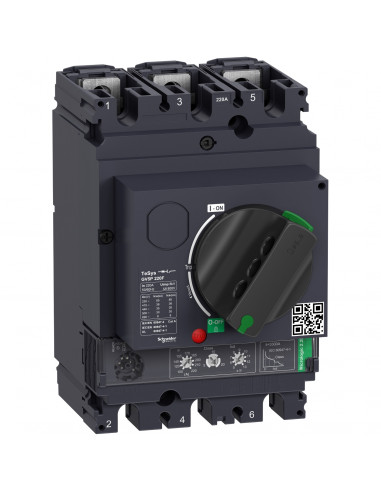 TeSys GV disjoncteur moteur 100 à 220A 36kA 3P magnéto-thermique SCHNEIDER GV5P220F