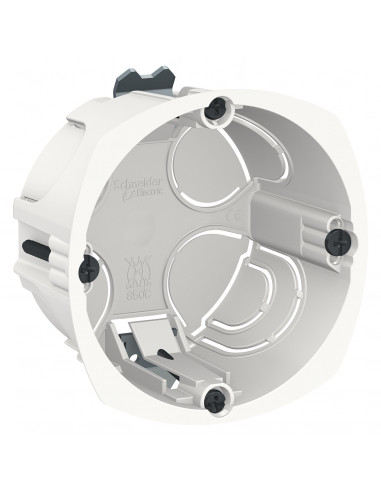 Multifix lot de 300 boîtes d'encastrement + scie clo 1poste diam. 67mm P40mm SCHNEIDER IMT35914P