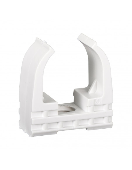 Mureva FIX clip à tube standard pour conduits Ø20mm blanc polaire SCHNEIDER IMT45820