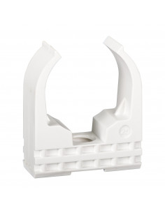 Mureva FIX clip à tube standard pour conduits Ø25mm blanc polaire SCHNEIDER IMT45825