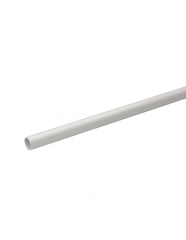 Mureva Tube conduit rigide non tulipé PVC gris Ø20mm/3m au mètre linéaire SCHNEIDER IMT50320