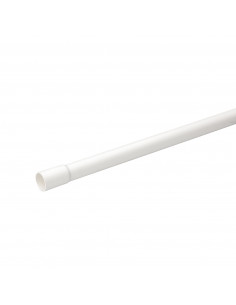 Tube conduit rigide tulipé PVC blanc  Ø20mm/3m Schneider IMT56620