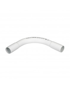Mureva Tube coude pour conduit rigide Ø20mm IP40 blanc polaire SCHNEIDER IMT56920