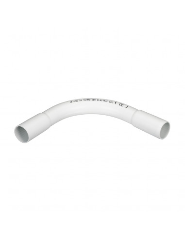 Mureva Tube coude pour conduit rigide Ø20mm IP40 blanc polaire SCHNEIDER IMT56920