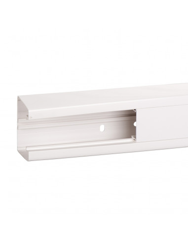 OptiLine 45 goulotte pvc blanc polaire 75 x 55 mm 3m SCHNEIDER ISM10110P