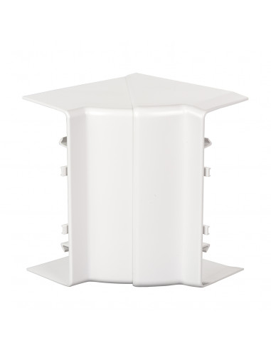 OptiLine 45 goulotte pvc blanc polaire 140 x 55 mm angle intérieur SCHNEIDER ISM10301P