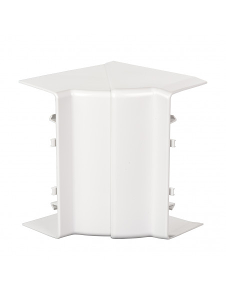 OptiLine 45 goulotte pvc blanc polaire 140 x 55 mm angle intérieur SCHNEIDER ISM10301P