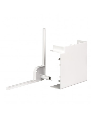 OptiLine 45 goulotte pvc blanc polaire 140 x 55 mm angle plat 90° SCHNEIDER ISM10303P