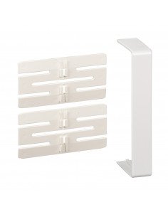 OptiLine 45 goulotte pvc blanc polaire 140 x 55 mm joint de fond SCHNEIDER ISM10306P