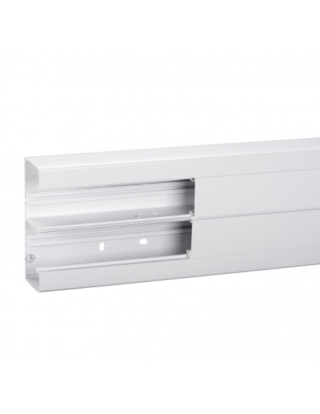 OptiLine 45 goulotte pvc blanc polaire 140 x 55 mm 4 x 3m SCHNEIDER ISM10310P