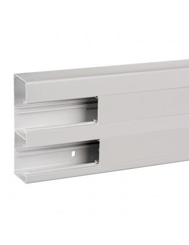 OptiLine 45 goulotte pvc blanc polaire 165 x 55 mm 6 x 2m SCHNEIDER ISM10400P