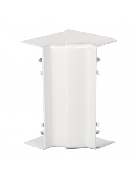 OptiLine 45 goulotte pvc blanc polaire 185 x 55 mm angle intérieur SCHNEIDER ISM10501P
