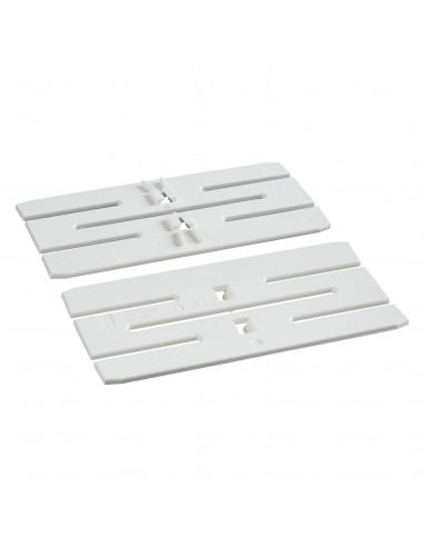 OptiLine 45 eclisse de jonction pour goulotte pvc blanc SCHNEIDER ISM10904