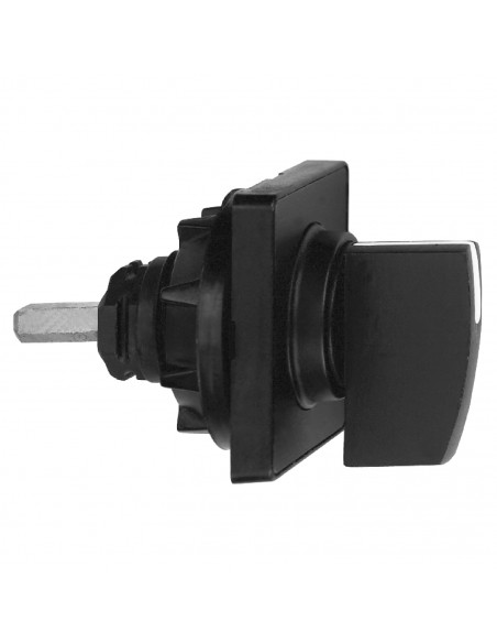 Harmony tête de manoeuvre 45x45mm noir crosse noire marquage à graver SCHNEIDER KAC1H