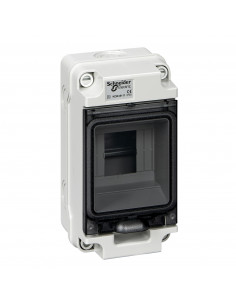 Kaedra XT coffret étanche pour appareillage modulaire 1 rangée 4 modules IP65 SCHNEIDER KDR35111