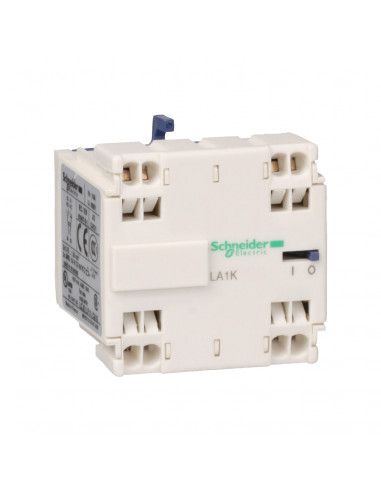 TeSys CA bloc de contacts auxiliaires 2F+0O bornes à ressort SCHNEIDER LA1KN203