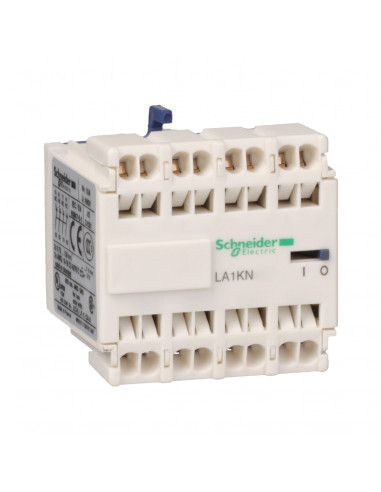 TeSys CA bloc de contacts auxiliaires 4F+0O bornes à ressort SCHNEIDER LA1KN403