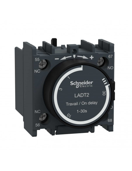 TeSys D bloc de contacts auxiliaires 1F+1O bornes à vis-étriers SCHNEIDER LADT2