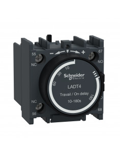 TeSys D bloc de contacts auxiliaires 1F+1O bornes à vis-étriers SCHNEIDER LADT4