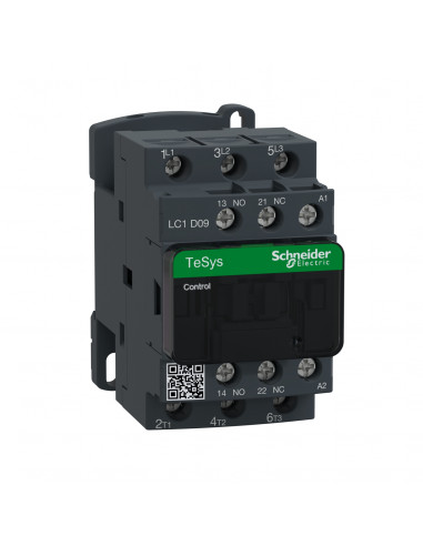 TeSys LC1D contacteur 3P AC-3 440V 9A bobine 24Vca SCHNEIDER LC1D09B7