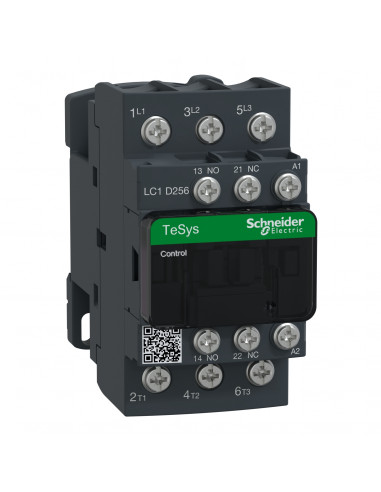 TeSys LC1D contacteur 3P AC-3 440V 25A bobine 220Vca SCHNEIDER LC1D256M7