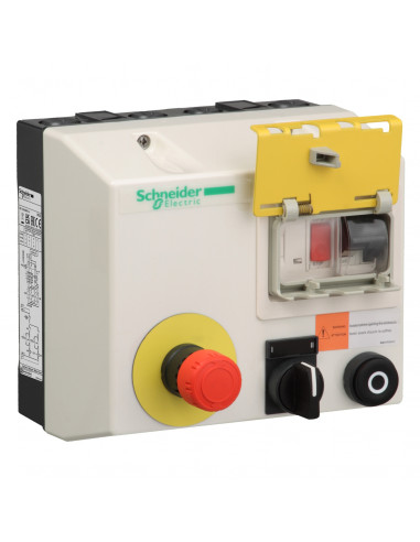 TeSys LG8K démarreur en coffret inverseur 6..10A bobine 380Vca SCHNEIDER LG8K09Q714