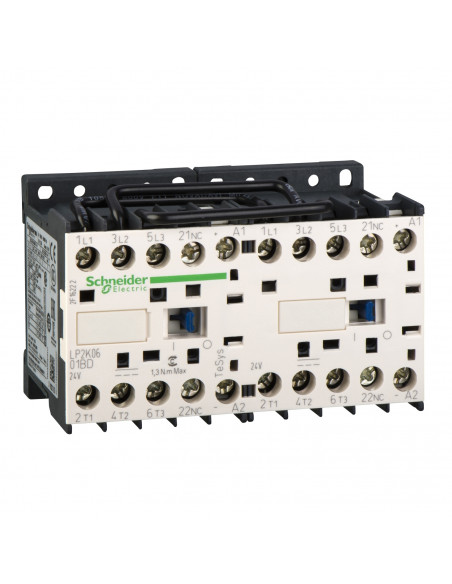 TeSys K Inv 3p+o vis 24v dc SCHNEIDER LP2K0601BDTQ