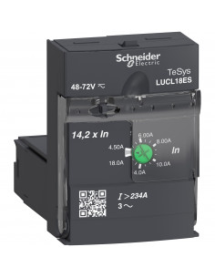 TeSys U unité de contrôle magnétique protection 5A à 18A 48V à 72V CC SCHNEIDER LUCL18ES