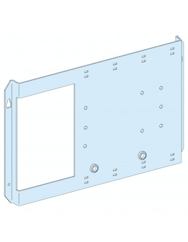 PrismaSeT G Active Platine NSX630 horizontal fixe-Cde maneton-RAL9003 SCHNEIDER LVS03070