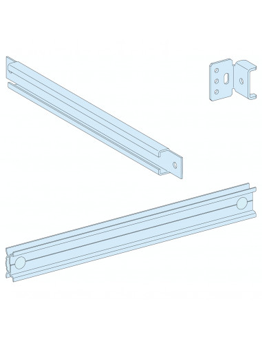 PrismaSeT P Active Rail DIN réglable en profondeur appareil modulaire L400 SCHNEIDER LVS03404
