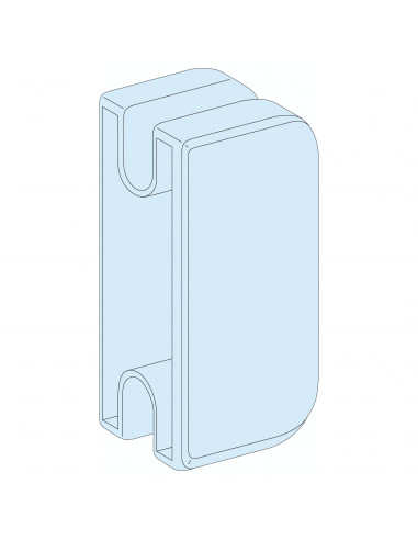 PrismaSeT Active Passe-fils à travers face avant 17x27mm Lot de 10 SCHNEIDER LVS04234