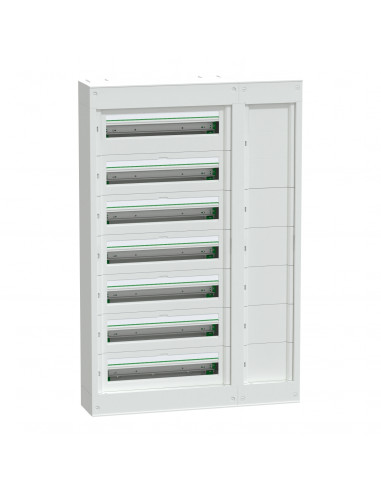 PrismaSeT S coffret saillie plastique & métal 7 rangées 24 modules + Gaine SCHNEIDER LVSSD724