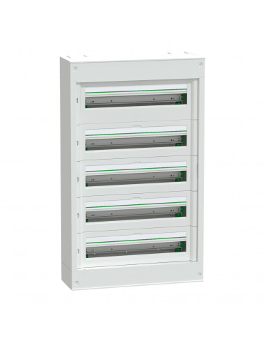PrismaSeT S coffret saillie plastique & métal 5 rangées 24 modules SCHNEIDER LVSST524