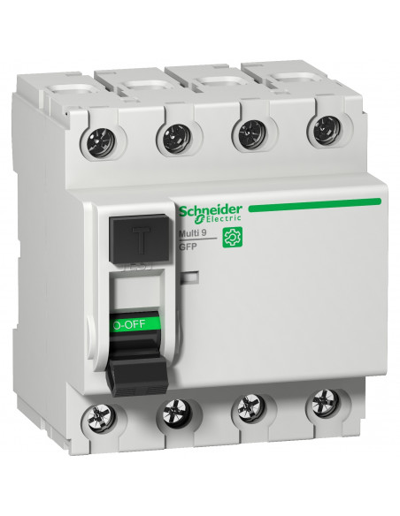 MULTI9 GFP 4P 100A 260MA A-SI TYPE 480Y/ SCHNEIDER M9R84491