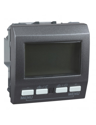 Unica KNX contrôleur de température graphite SCHNEIDER MGU3.534.12