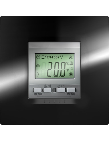 Unica KNX contrôleur de température aluminium SCHNEIDER MGU3.534.30