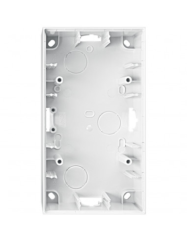 M-Plan boîte saillie pour M-Plan verre et métal 2 postes blanc brillant SCHNEIDER MTN524219