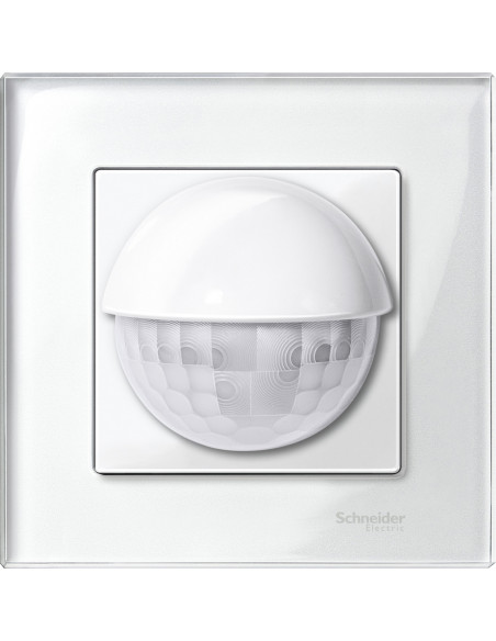 KNX M-Plan détecteur de mouvement 180° détection ras du mur blanc brill. SCHNEIDER MTN631719