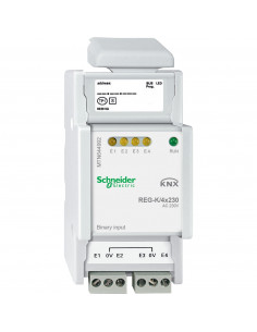 KNX module d'entrée binaire KNX 4x230V SCHNEIDER MTN644992