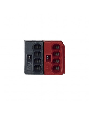 KNX borne de bus rouge / noir SCHNEIDER MTN689701