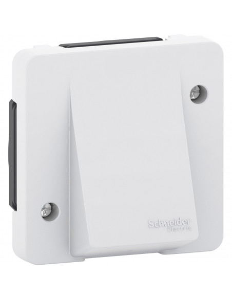 Mureva Styl Sortie de câble composable IP55 IK08 connexion auto blanc SCHNEIDER MUR37933