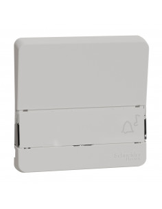 Mureva Styl Enjoliveur porte étiquette lumineux IP55 IK08 blanc SCHNEIDER MUR39203