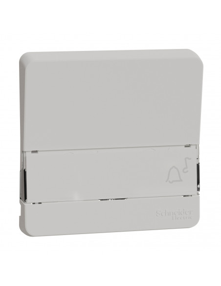 Mureva Styl Enjoliveur porte étiquette lumineux IP55 IK08 blanc SCHNEIDER MUR39203