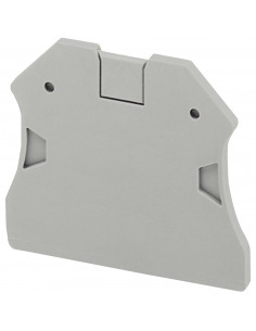 Cloison extremité 2 pts largeur 22mm pour borne à vis NSYTRV22-TRV62-TRV102 SCHNEIDER NSYTRAC22