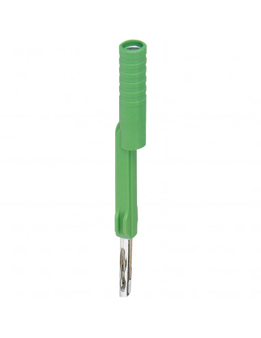 Adaptateur d'essai alvéole test Ø4mm vert verrouillable pour NSYTRV62TTD SCHNEIDER NSYTRAFTGN