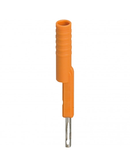 Adaptateur d'essai alvéole test Ø4mm jaune verrouillable pour NSYTRV62TTD SCHNEIDER NSYTRAFTYE