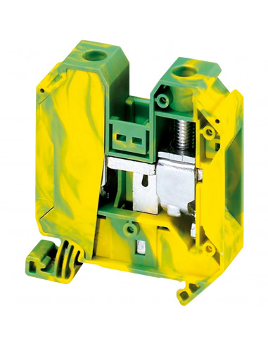 Borne à vis pour conducteur de protection 2 points 35mm² vert/jaune SCHNEIDER NSYTRV352PE