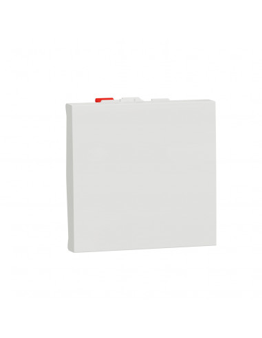 Unica va-et-vient 10A connex rapide 2 mod Blanc antimicrob méca seul SCHNEIDER NU320320