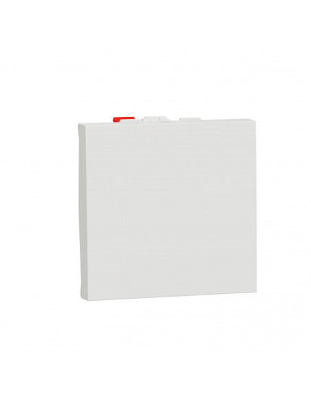 Unica va-et-vient 10A connex rapide 2 mod Blanc antimicrob méca seul SCHNEIDER NU320320