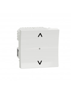 Wiser Unica interrupteur volet-roulant 4A zigbee blanc méca seul SCHNEIDER NU350818W
